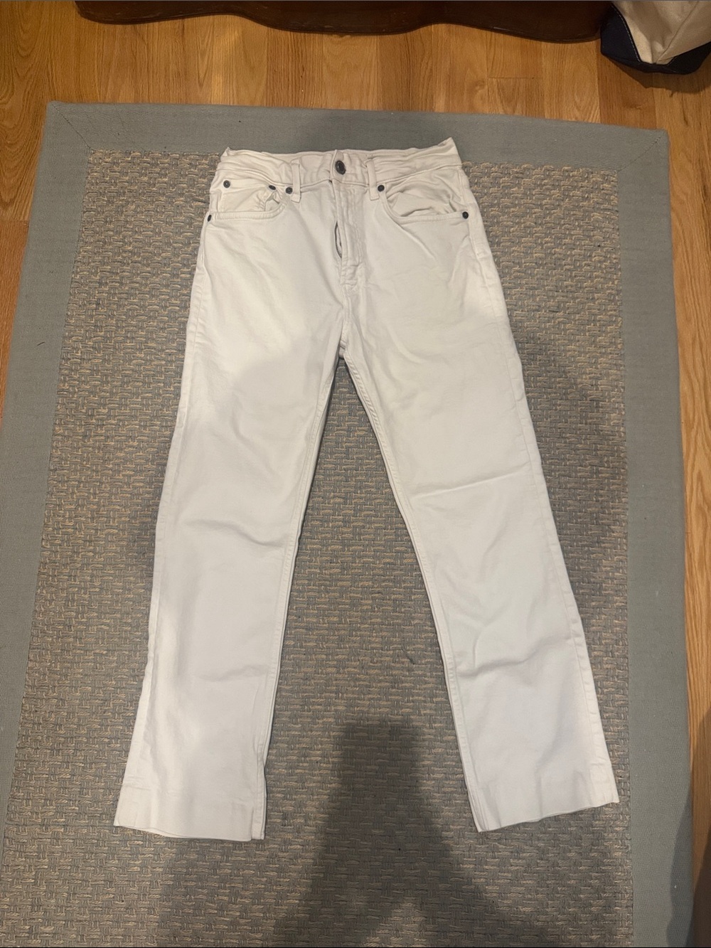 Women’s Zara White Jeans - Classic Straight Fit